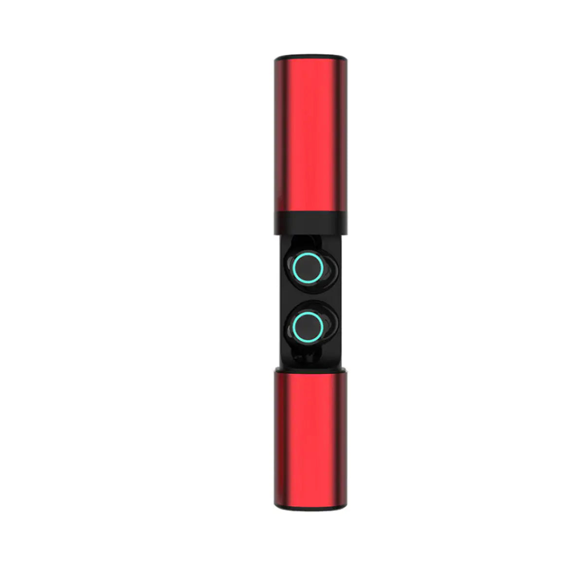 True Twin 2 In 1 Wireless Headphones With Phone Charger POINSETTA RED