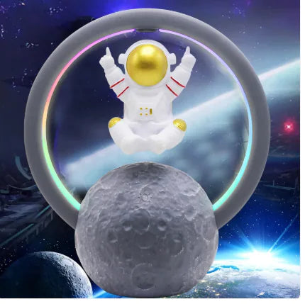 Creative Suspension Astronaut Magnetic Levitation Bluetooth Speaker Wireless Subwoofer Home Decoration Boyfriend Birthday Gift