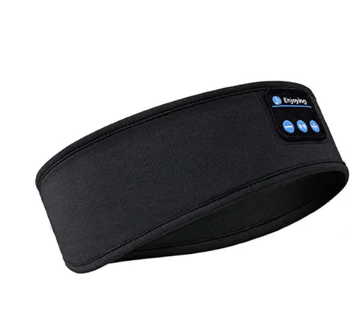 Bluetooth Sleep Headphones Face Mask Head Band New Dark blue