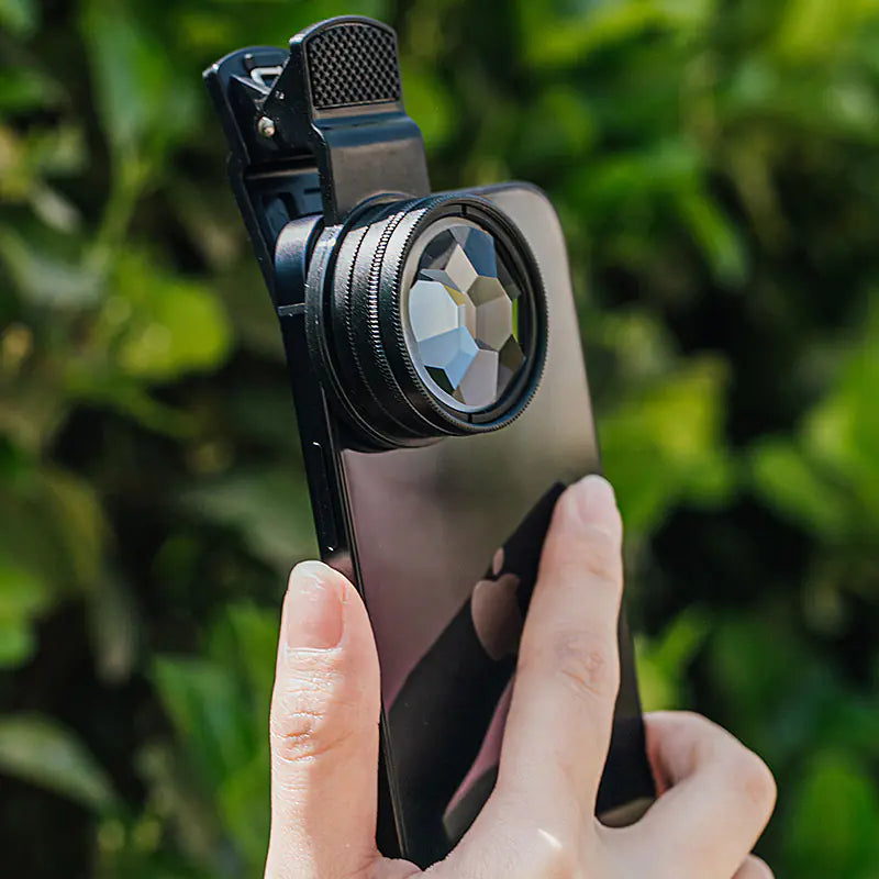Aptus Praxis Universal Clip-On Kaleidoscope Prism Lens for iPhone & Android