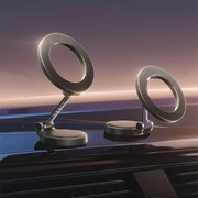 Magnetic Suction Mobile Phone Holder Silver 1 Pc