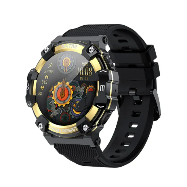 Aptus Praxis Apex Smart Watch with Bluetooth Calling, NFC &amp; Full Health Suite