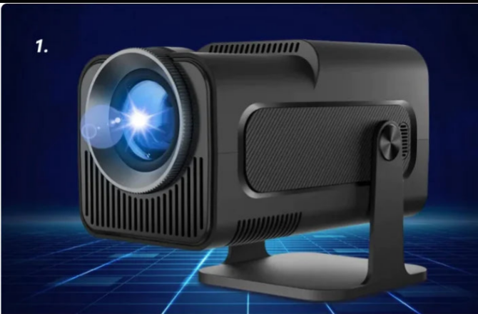 Aptus Praxis Portable 4K Smart Projector: Big Screen, Anywhere