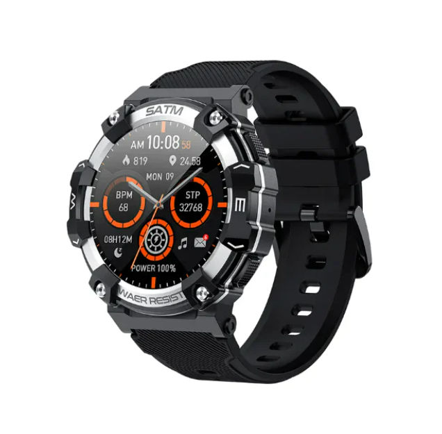 Aptus Praxis Apex Smart Watch with Bluetooth Calling, NFC &amp; Full Health Suite