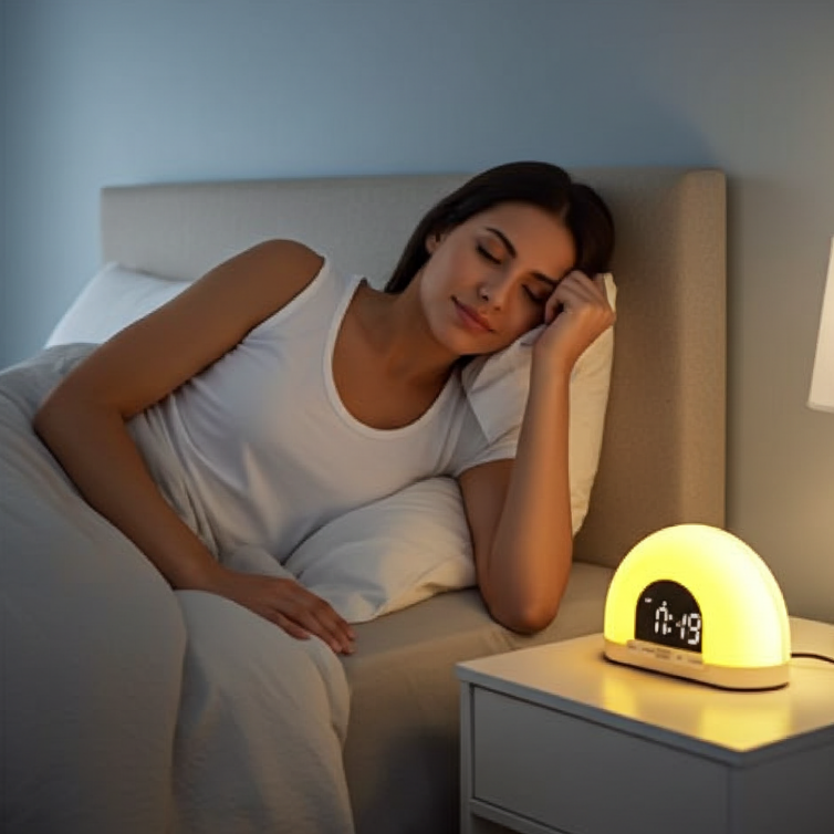 Aptus Praxis Dawn Wake-Up Light Alarm Clock