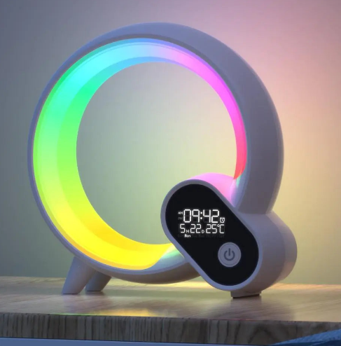 Q-Series Smart Sunrise Alarm Clock & Bluetooth Speaker