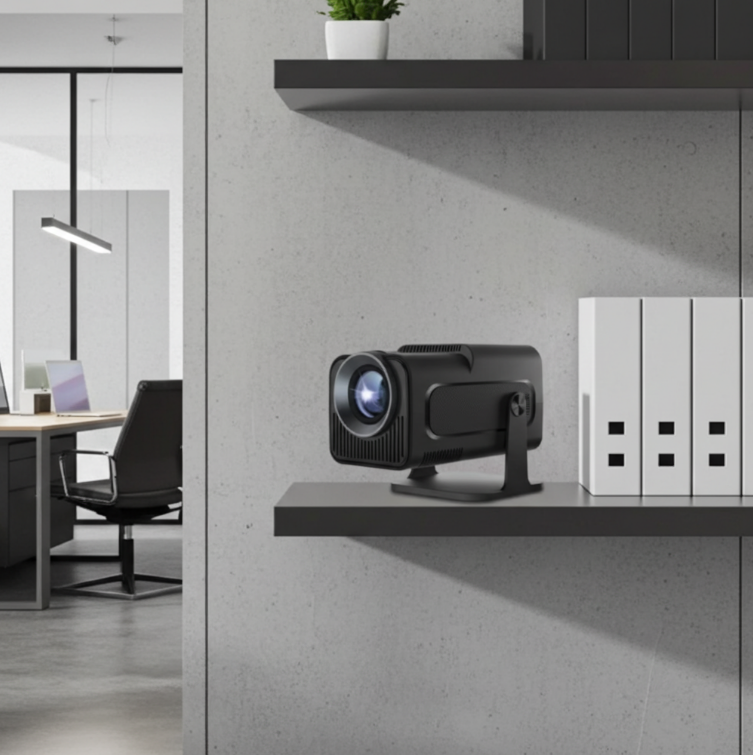Aptus Praxis Portable 4K Smart Projector: Big Screen, Anywhere