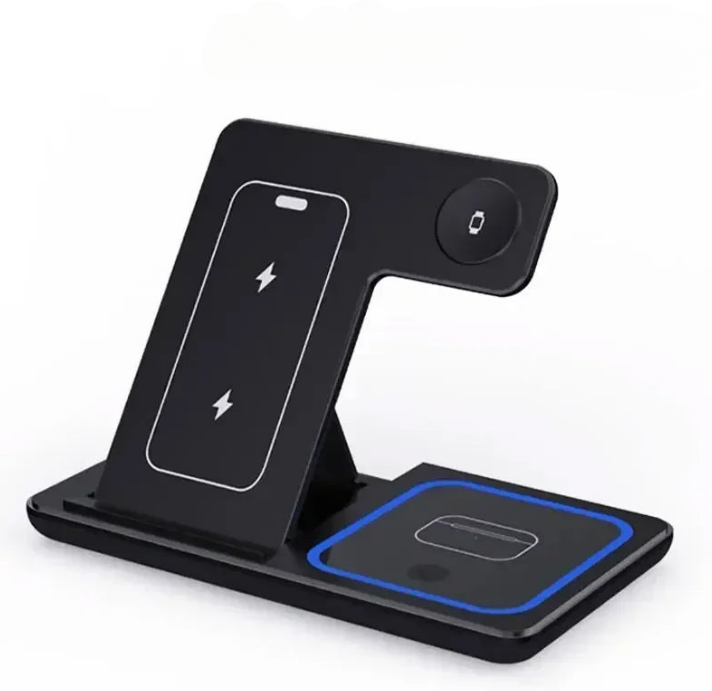 Aptus Praxis PowerFold 30 | 3-in-1 Foldable Fast Wireless Charging Station