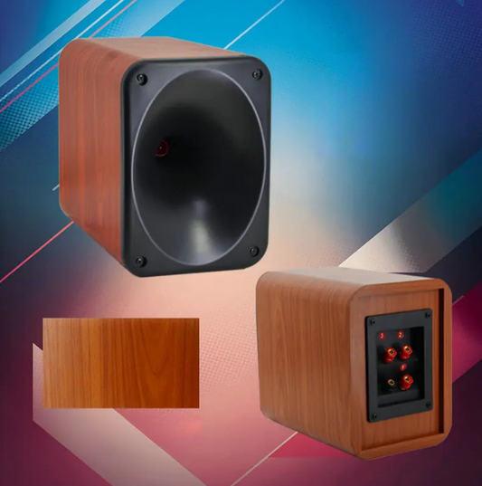 Adjustable High-Frequency Wooden Speaker System