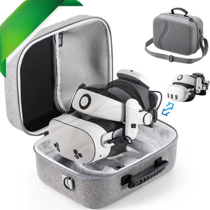 Carrying Case For BOBOVR M3 Pro BOBOVR S3 Pro Meta Quest 3 Kiwi Elite Head Strap VR and Controller Grips Travel Storage Case