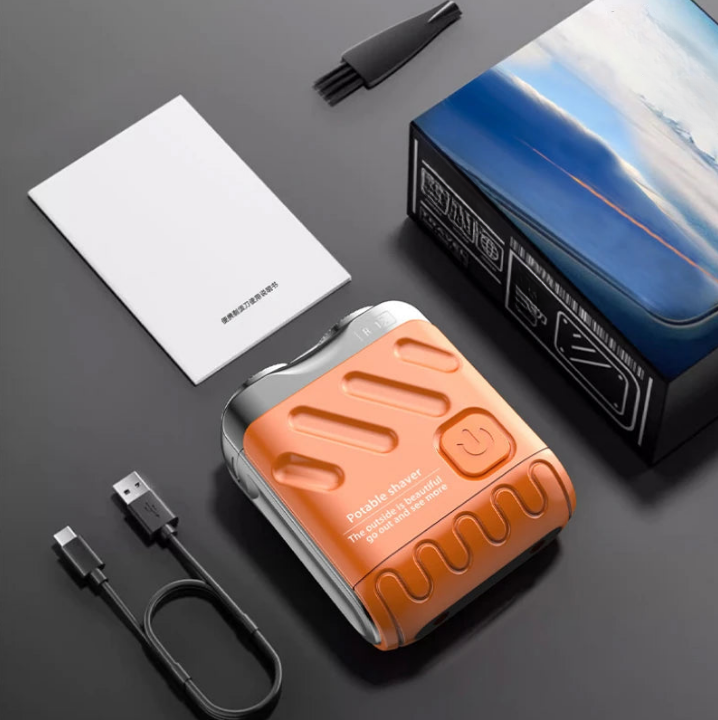 Electric Shaver Mini Portable Electric Waterproof Type-c Rechargeable