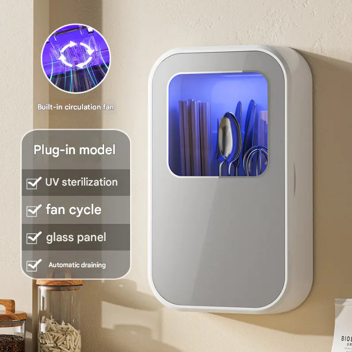 UV Charging Utensil Sanitizer for Home Use