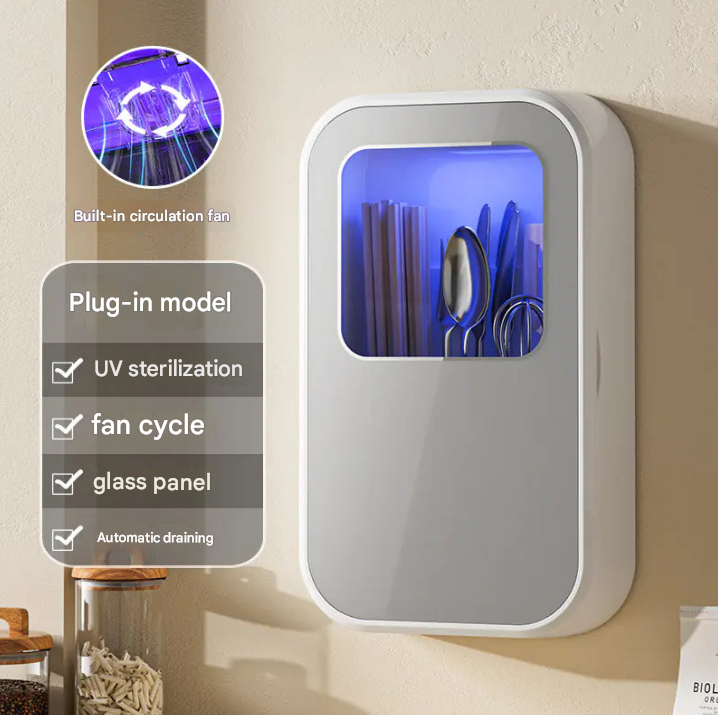 UV Charging Utensil Sanitizer for Home Use