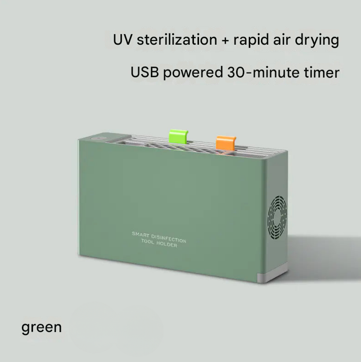 Smart UV Disinfecting Knife Rack for Kitchen Use