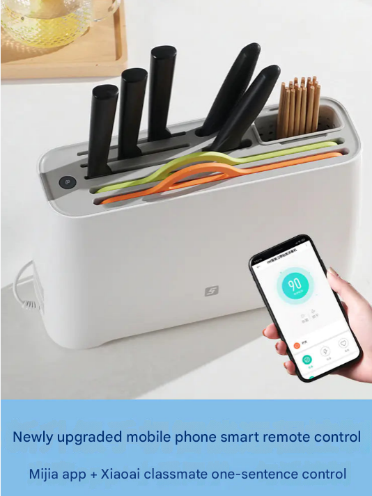 FIVE Smart Disinfection Knife Rack and Chopping Board