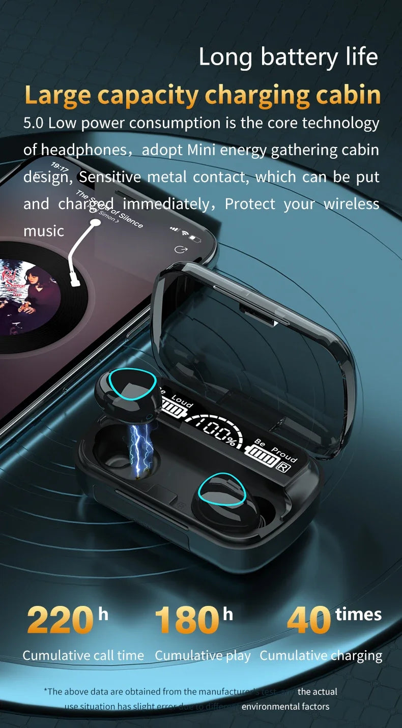 Aptus Praxis PowerPod Pro | Earbuds with Integrated Power Bank