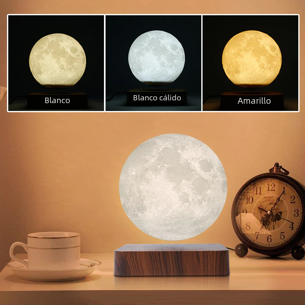 Magnetic Levitation Moon Lamp - Creative Gift Idea