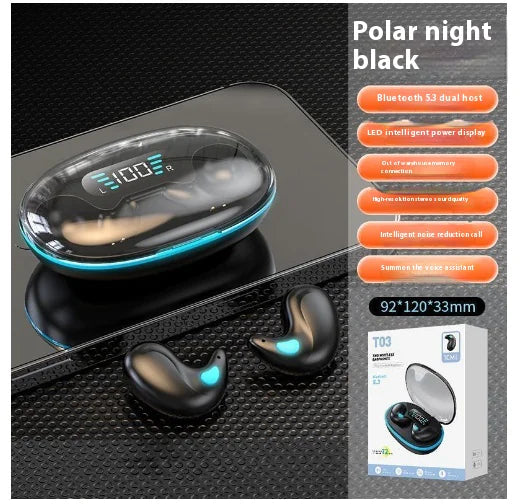 Sleep Bluetooth Headset For Side Sleep Black Neutral Box