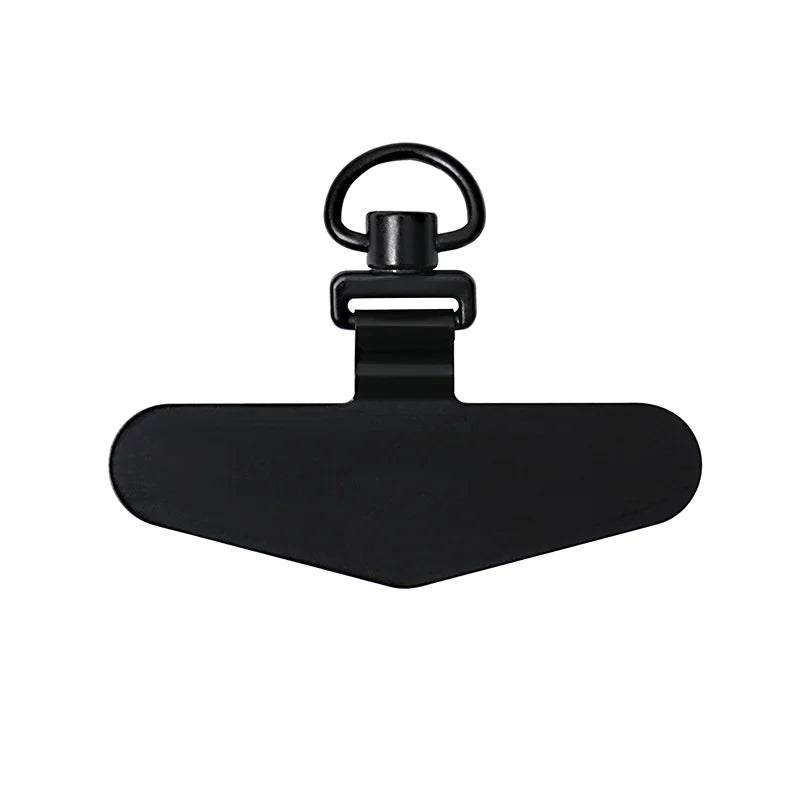 Rotating Mobile Phone Gasket 02mm Ultra-thin Stainless Steel Mobile Phone Lanyard Clip