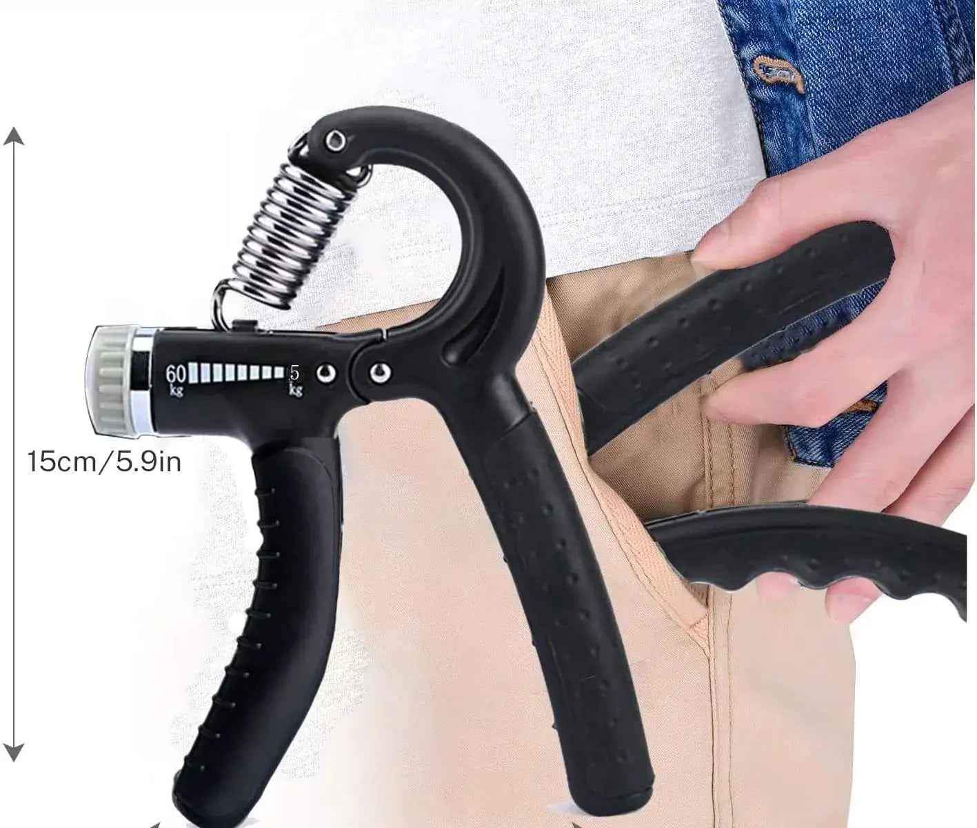 Aptus Praxis Adjustable Hand Grip Strengthener (11-132 lbs)
