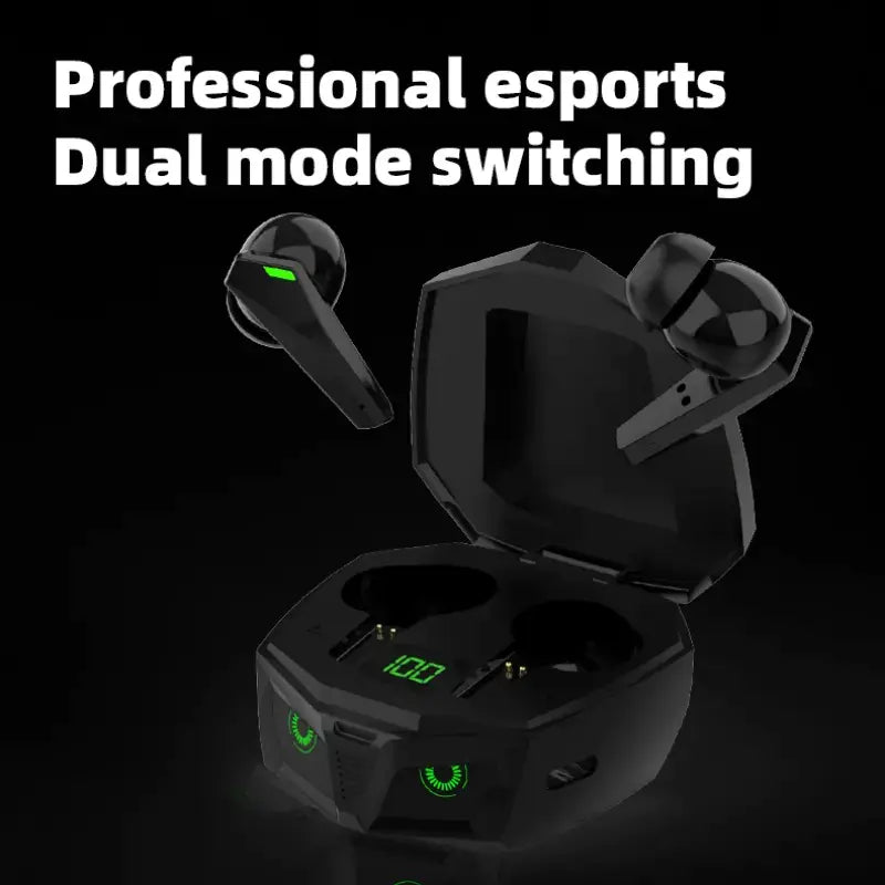 Aptus Praxis P50 TWS Waterproof Gaming Earbuds (Bluetooth 5.3 & Hi-Fi Stereo)