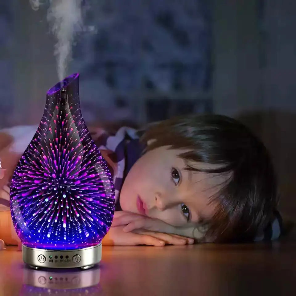 Aptus Praxis 3D Glass LED Aromatherapy Diffuser
