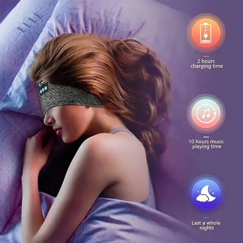 Sleep Headphone Headband for Insomnia and Noise Reduction