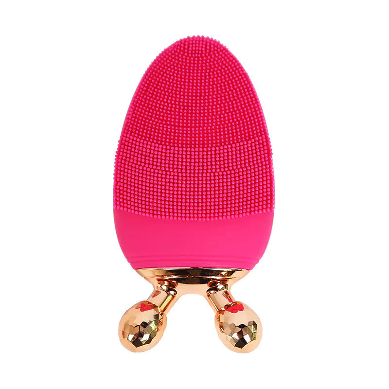 Pore Cleanser and Facial Slimming Device with Silicone Red