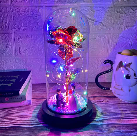 Luxe Glow Rose LED Decor Proposal