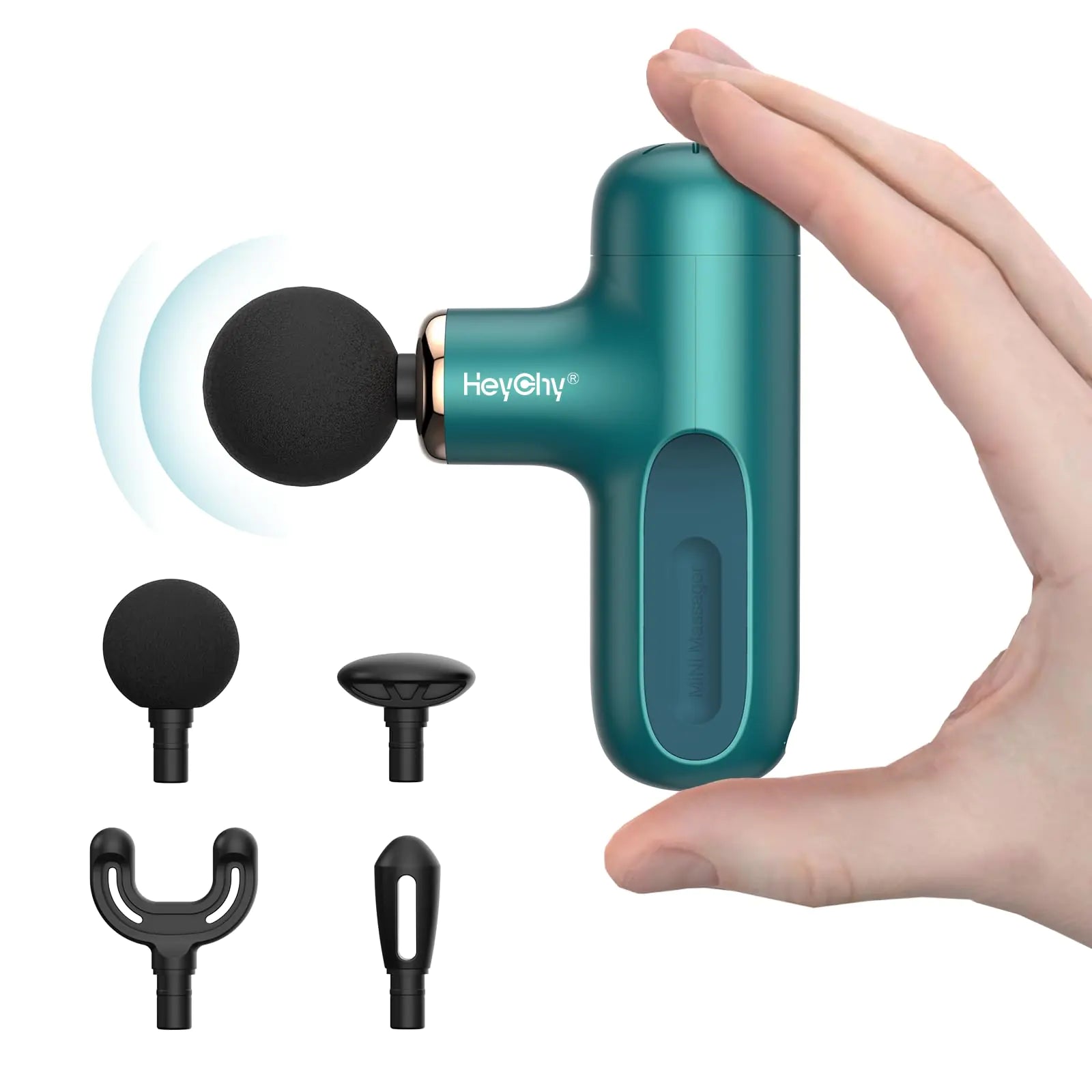 HEYCHY Super Mini Percussion Massage Gun - Portable Deep Tissue Muscle Massager