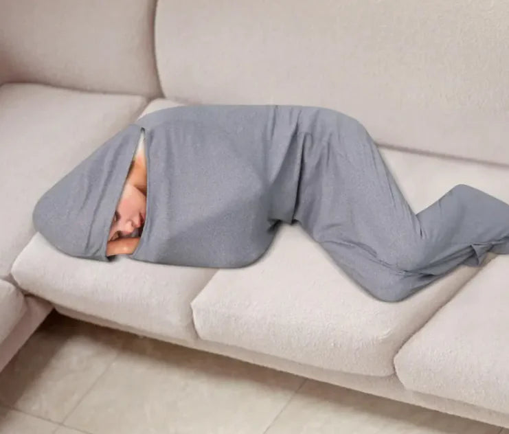 SleepPod: Wearable Weighted Blanket - On-the-Go Calm