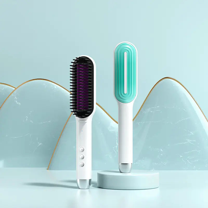 Aptus Praxis 2-in-1 Ionic Hair Straightening Brush & Curler