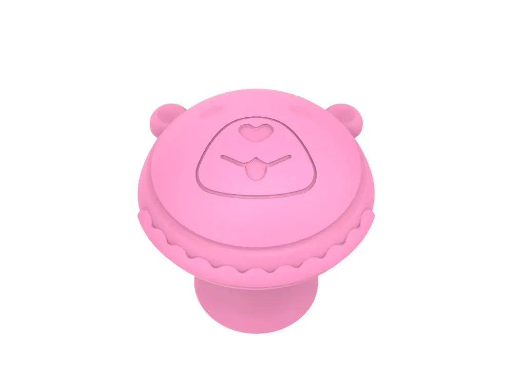 Facial Slimming Device with Massage and Jaw Trainer Pink Bear