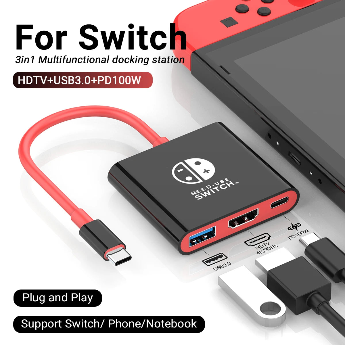 Mobile & Tablet black and red