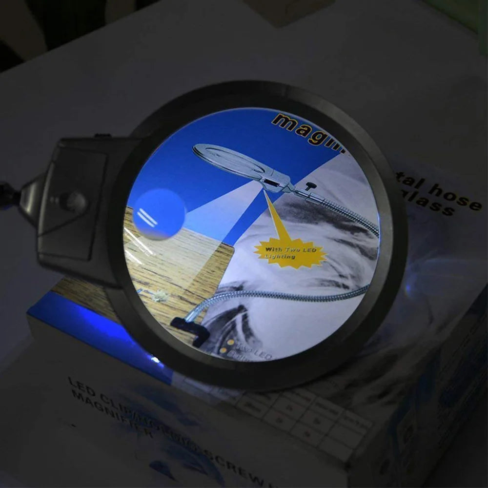5D DIY Diamond Painting Tool Led Magnify Glass