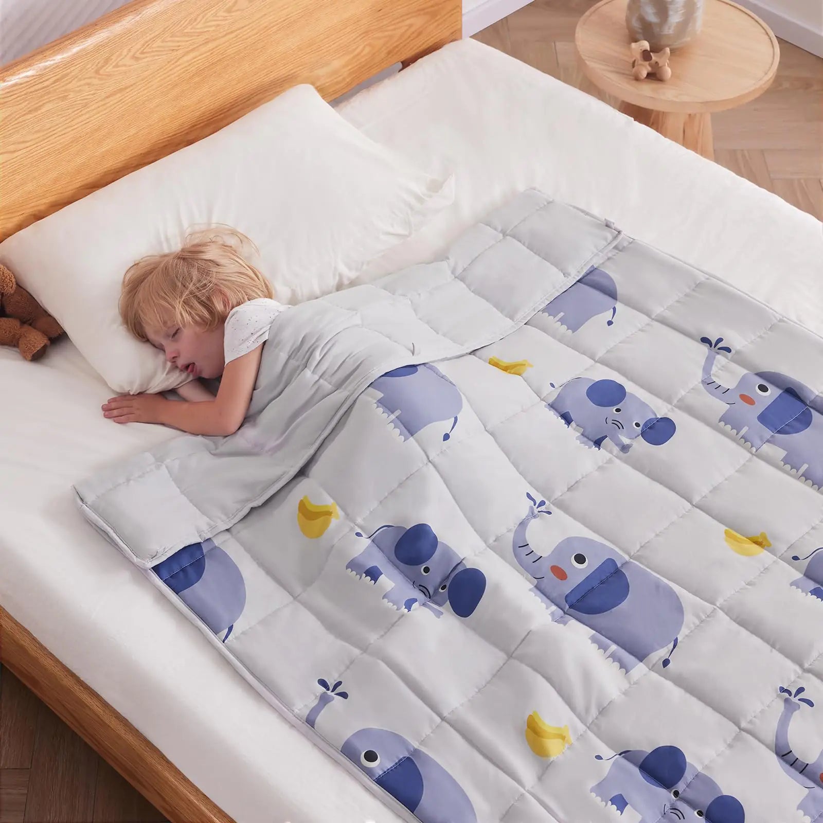 Anfie Kids' Weighted Blanket: Playful Comfort for Peaceful Sleep
