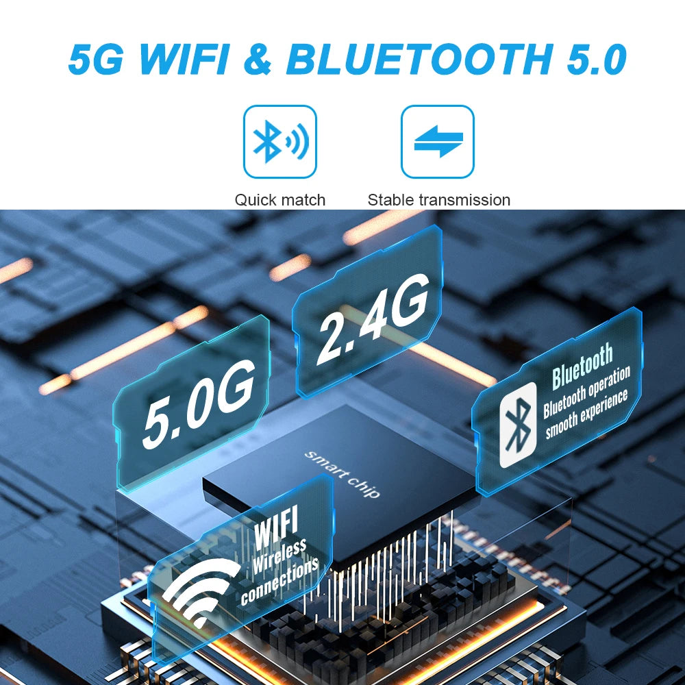 XUDA 2in1 Wireless Carplay Adapter Android Auto Smart Dongle Mini Box Plug And Play For Volvo Benz Cadillac Jeep Lexus Buick VW