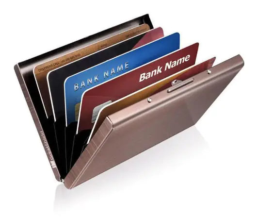 Aptus Praxis Smart RFID-Blocking Power Wallet: Secure & Charged