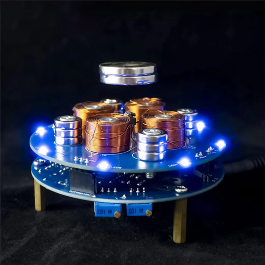 Magnetic Levitation DIY Experiment Kit – Coil Module, Push Down Circuit Board, Electronic Fabrication Science Project