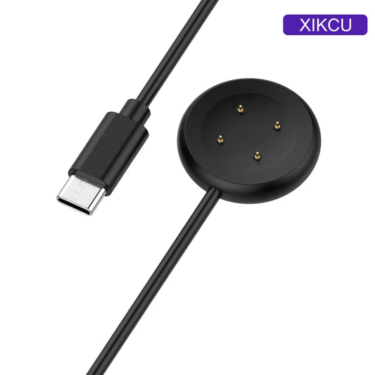 Pixel Watch 3 Charger for Google Pixel Watch 2 USB C Charging Cable Type-C 1m 3.3 FT Black/White Cord Magnetic