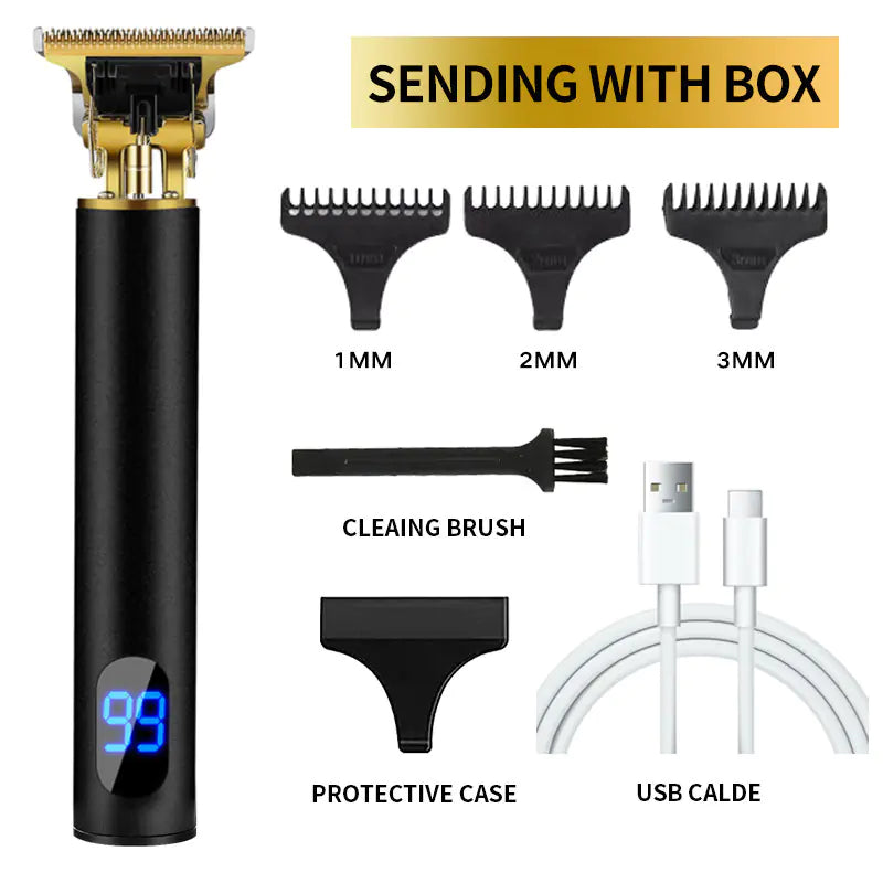 Aptus Praxis Professional T-Blade Hair Clipper & Trimmer with Artistic Designs