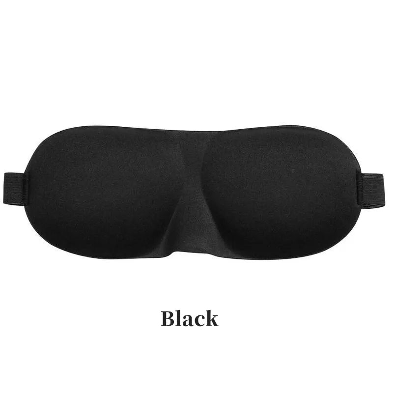3D Sleeping Mask Eyepatch Block Out Light Eye Mask Soft Cover Rest Relax Sleep Aid Women Men Portable Blindfold Travel Eyepatch