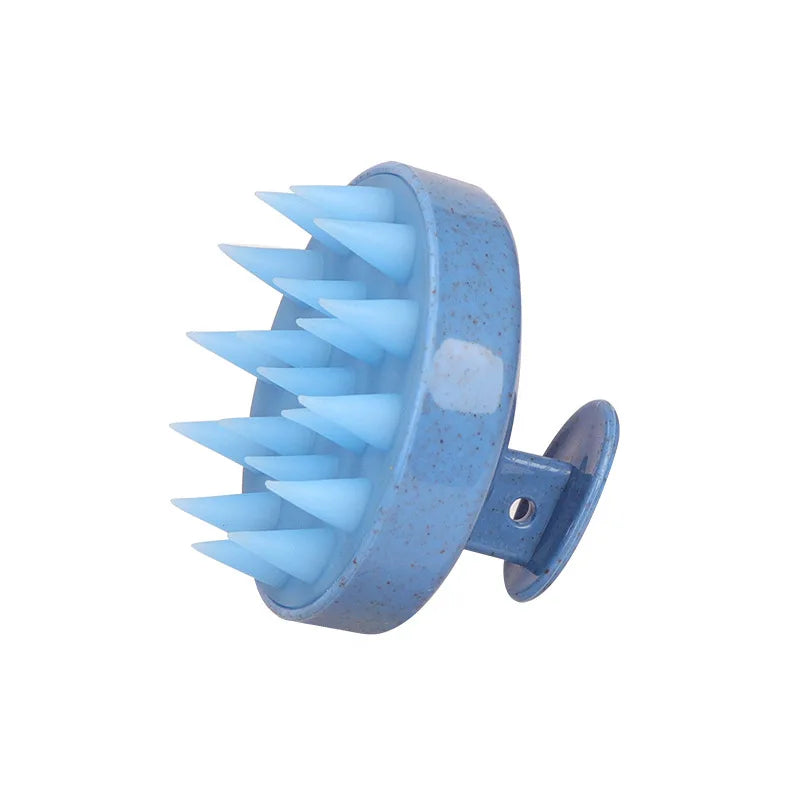 Silicone Shampoo Brush Head Scalp Massage Comb Hair Washing Comb Body Massage Brush Bath Shower Brush Salon Hairdressing Tool
