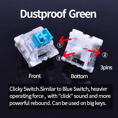 Computer & Peripherals 30pcs Dustproof Green