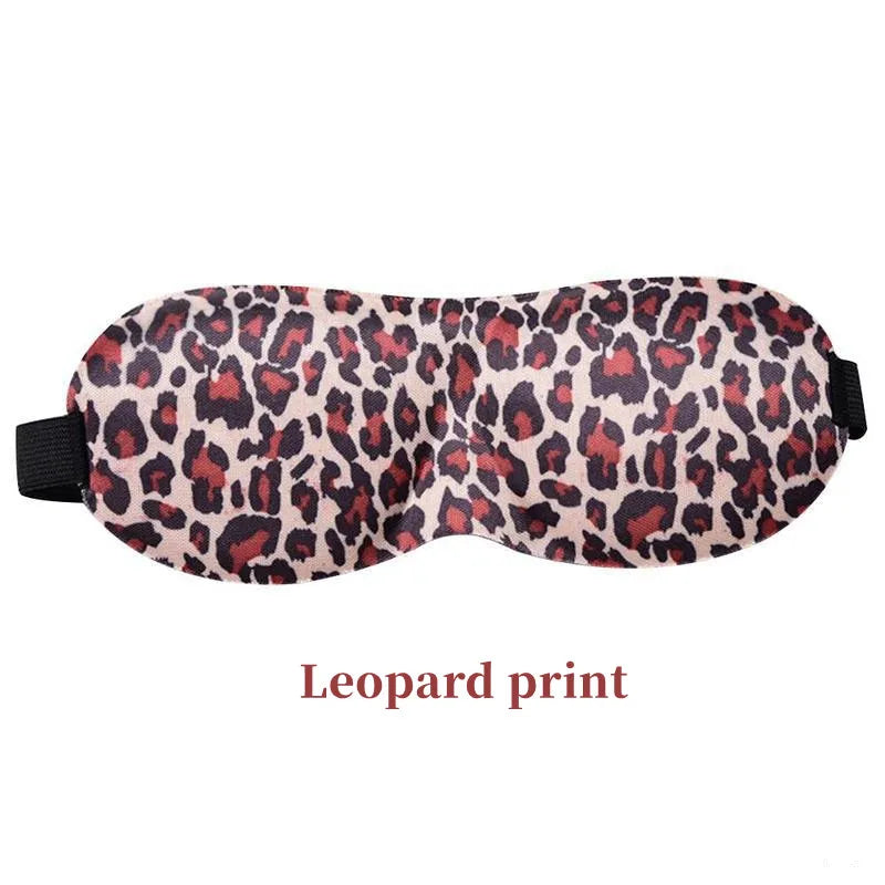 3D Sleeping Mask Eyepatch Block Out Light Eye Mask Soft Cover Rest Relax Sleep Aid Women Men Portable Blindfold Travel Eyepatch