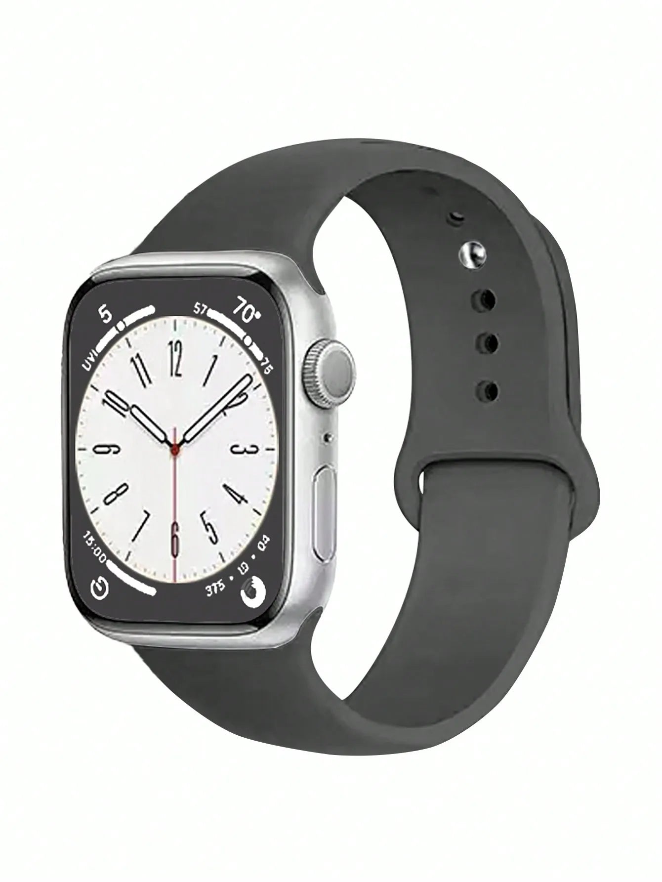 Silicone Band For Apple Watch strap 44mm 45mm 40mm 41mm 42-38mm 45 mm sport bracelet iwatch series 8 7 6 5 4 3 SE 9 Ultra 2 49mm