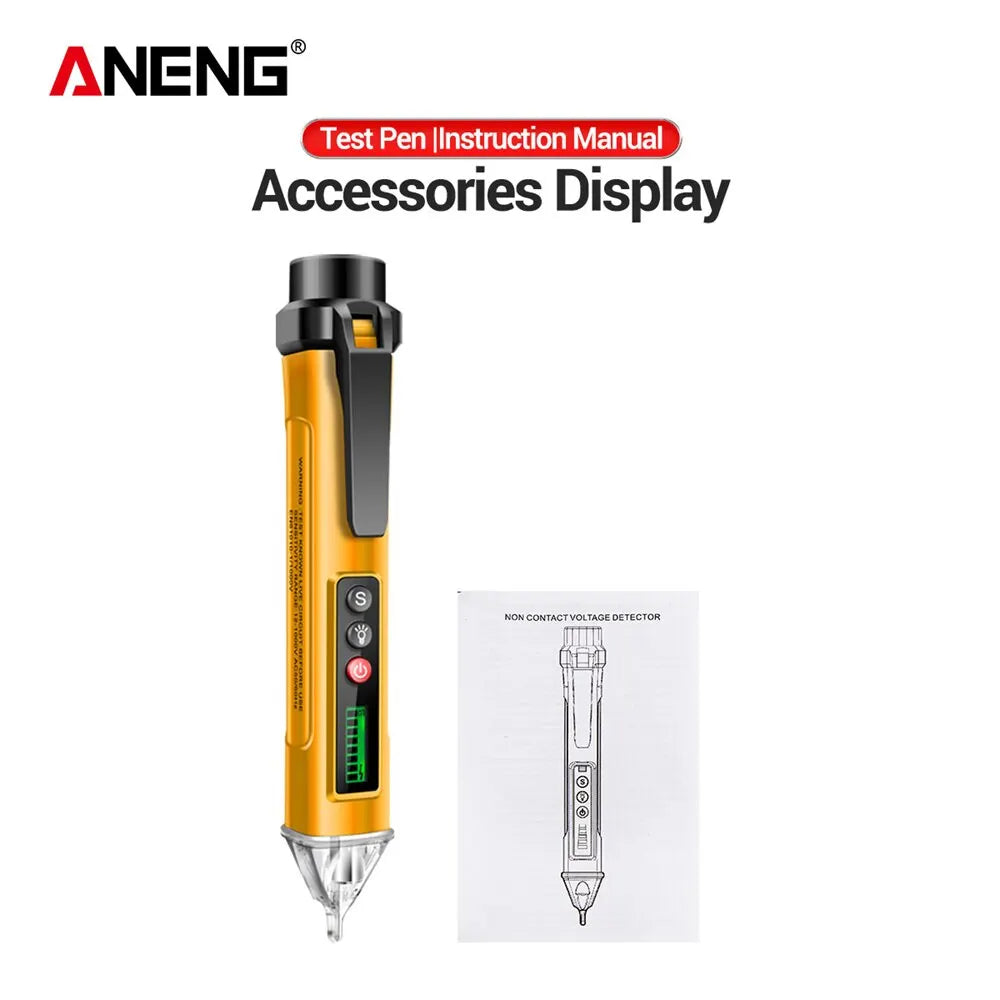 ANENG VC1010 Digital Smart AC/DC Voltage Detectors Non-Contact Tester Pen Meter 12-1000V Current Electric Sensor Test Pencil