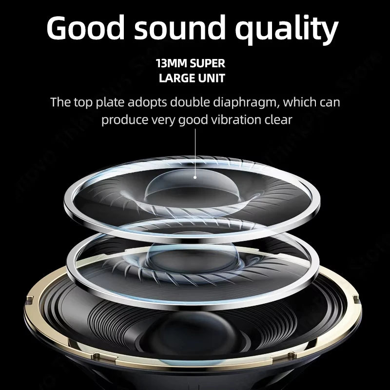 New LP40 NEW Bluetooth V5.0 Earphones Anti-sweat Lightweight Headphones Compatible With Smart Phone Laptop Computer Earbuds