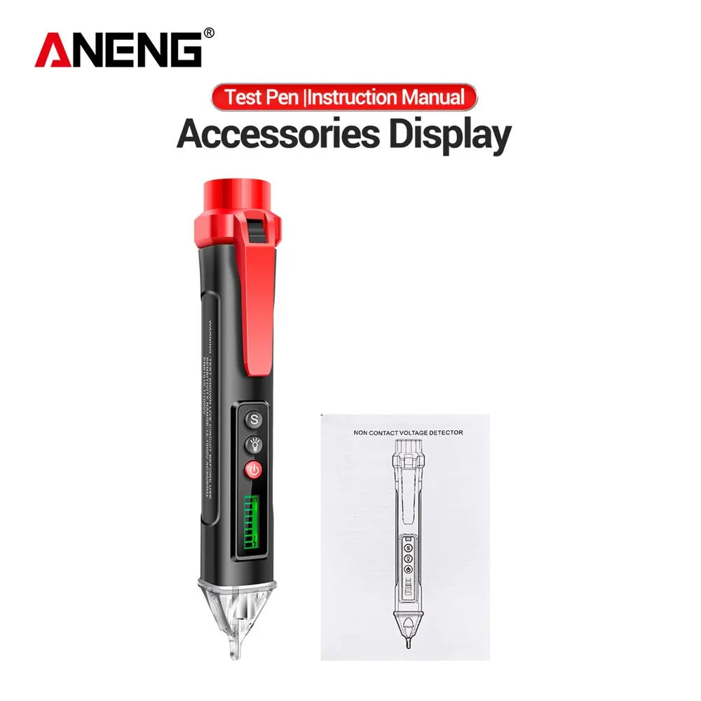 ANENG VC1010 Digital Smart AC/DC Voltage Detectors Non-Contact Tester Pen Meter 12-1000V Current Electric Sensor Test Pencil