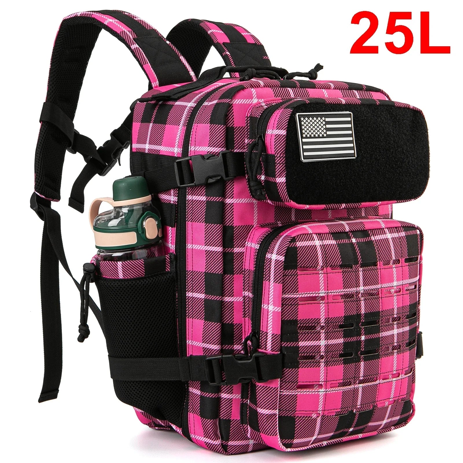 Mobile & Tablet 25L Rose Plaid
